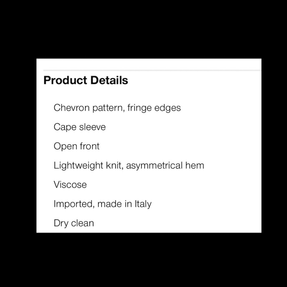 Missoni Fringed Cape (Shawl). - Picture 9 of 10